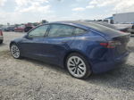 2022 Tesla Model 3  Blue vin: 5YJ3E1EA4NF186415