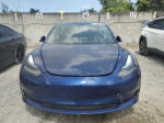 2022 Tesla Model 3  Blue vin: 5YJ3E1EA4NF186415