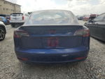 2022 Tesla Model 3  Blue vin: 5YJ3E1EA4NF186415