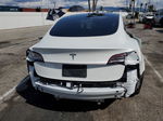 2022 Tesla Model 3 White vin: 5YJ3E1EA4NF359320