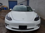 2022 Tesla Model 3  White vin: 5YJ3E1EA4NF369801