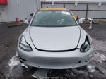 2018 Tesla Model 3 Long Range/mid Range Silver vin: 5YJ3E1EA5JF015344