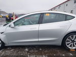 2018 Tesla Model 3 Long Range/mid Range Silver vin: 5YJ3E1EA5JF015344