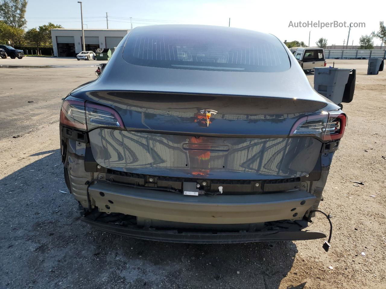 2018 Tesla Model 3  Gray vin: 5YJ3E1EA5JF034573