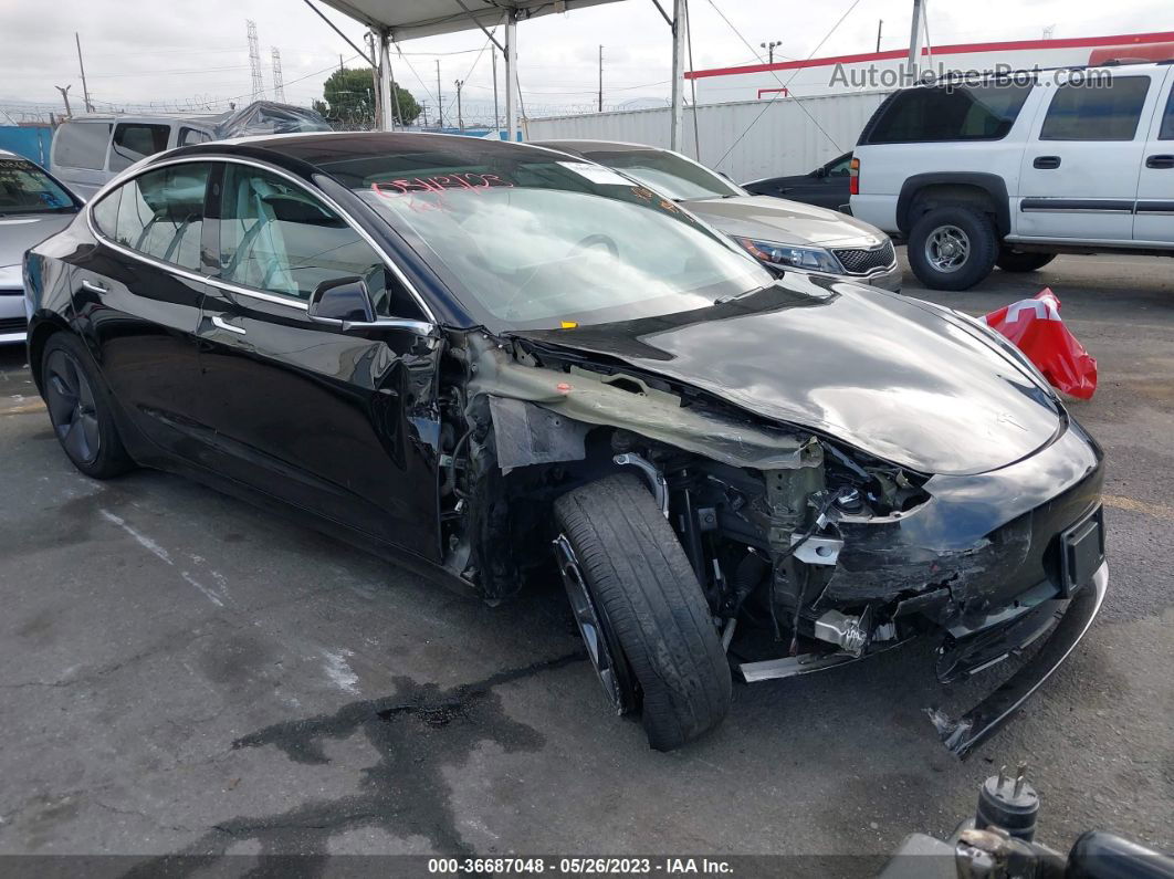 2018 Tesla Model 3 Range Battery Черный vin: 5YJ3E1EA5JF044228