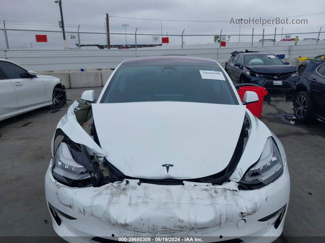 2018 Tesla Model 3 Long Range/mid Range Белый vin: 5YJ3E1EA5JF044343