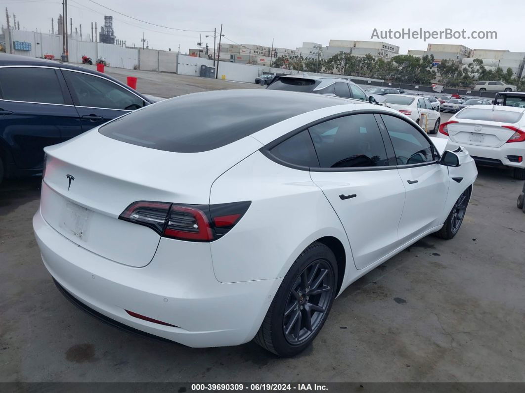 2018 Tesla Model 3 Long Range/mid Range Белый vin: 5YJ3E1EA5JF044343