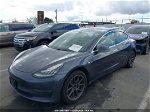 2018 Tesla Model 3 Long Range/mid Range Gray vin: 5YJ3E1EA5JF056749
