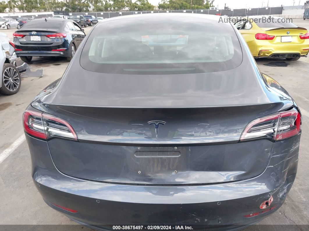 2018 Tesla Model 3 Long Range/mid Range Gray vin: 5YJ3E1EA5JF056749