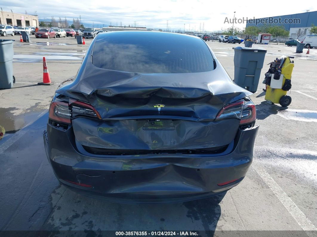 2018 Tesla Model 3 Long Range/mid Range Gray vin: 5YJ3E1EA5JF059585