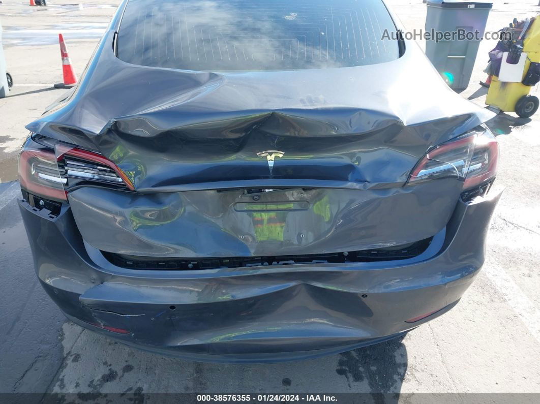 2018 Tesla Model 3 Long Range/mid Range Gray vin: 5YJ3E1EA5JF059585