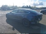 2018 Tesla Model 3 Long Range/mid Range Gray vin: 5YJ3E1EA5JF077486