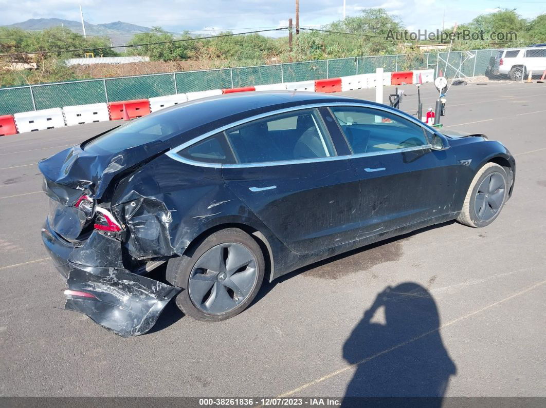 2018 Tesla Model 3 Mid Range/long Range Black vin: 5YJ3E1EA5JF152252