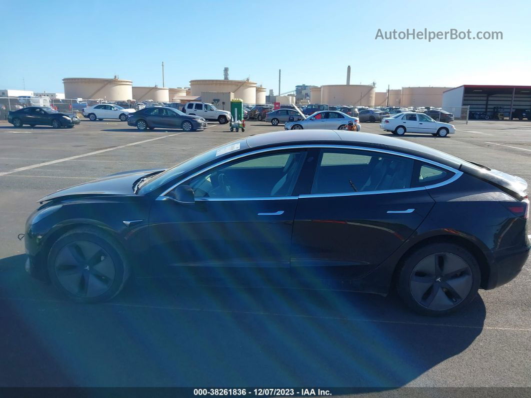 2018 Tesla Model 3 Mid Range/long Range Black vin: 5YJ3E1EA5JF152252