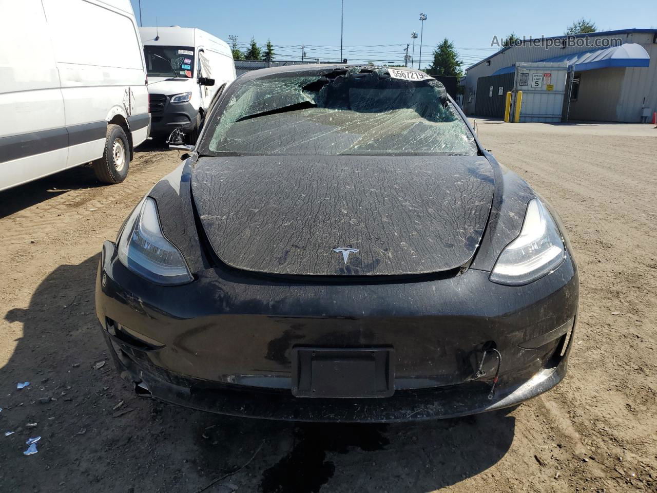 2018 Tesla Model 3  Black vin: 5YJ3E1EA5JF152395