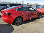 2018 Tesla Model 3  Red vin: 5YJ3E1EA5JF159587