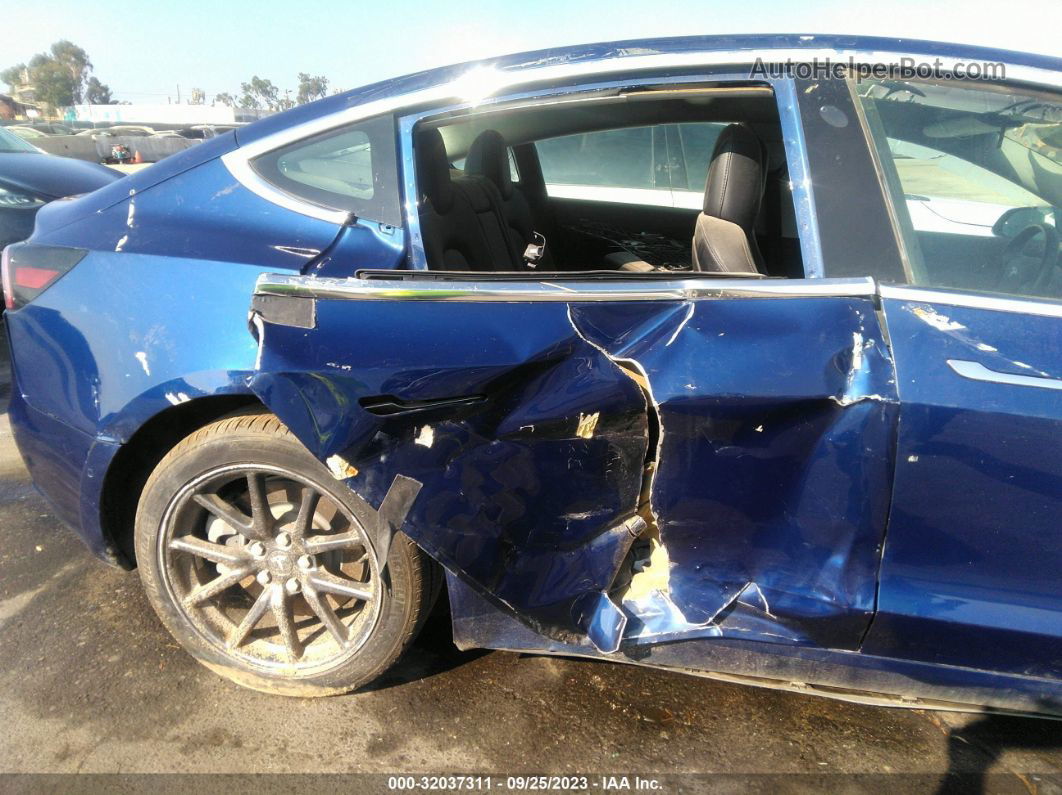 2019 Tesla Model 3 Range Blue vin: 5YJ3E1EA5KF190372