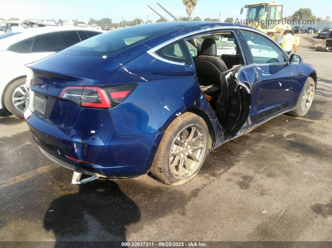 2019 Tesla Model 3 Range Blue vin: 5YJ3E1EA5KF190372