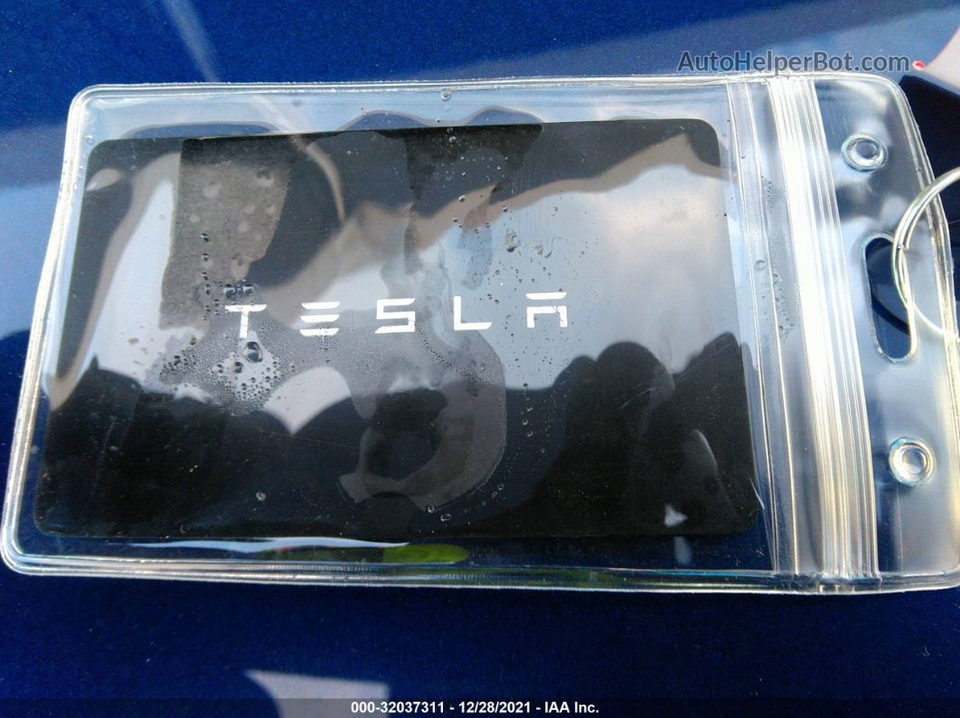 2019 Tesla Model 3 Range Blue vin: 5YJ3E1EA5KF190372