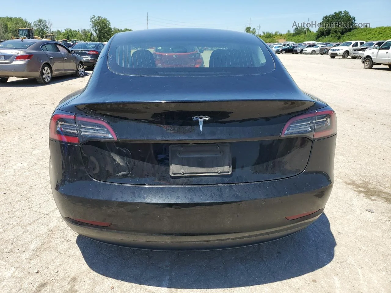 2019 Tesla Model 3  Black vin: 5YJ3E1EA5KF192946