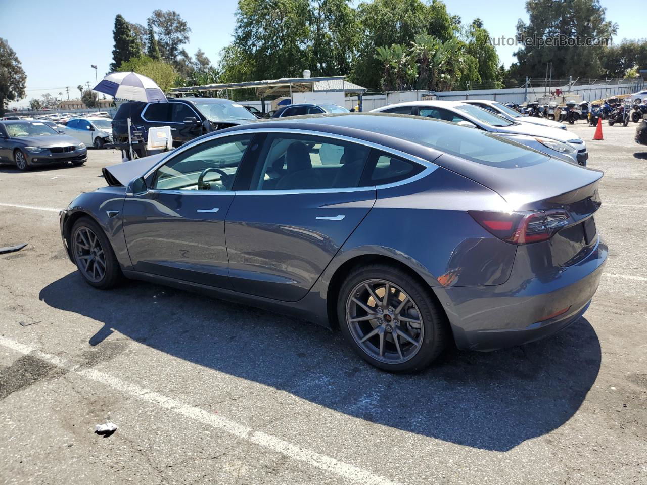 2019 Tesla Model 3  Black vin: 5YJ3E1EA5KF298703