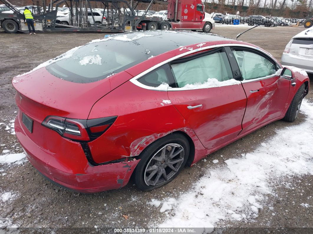 2019 Tesla Model 3 Long Range/mid Range/standard Range/standard Range Plus Красный vin: 5YJ3E1EA5KF306962