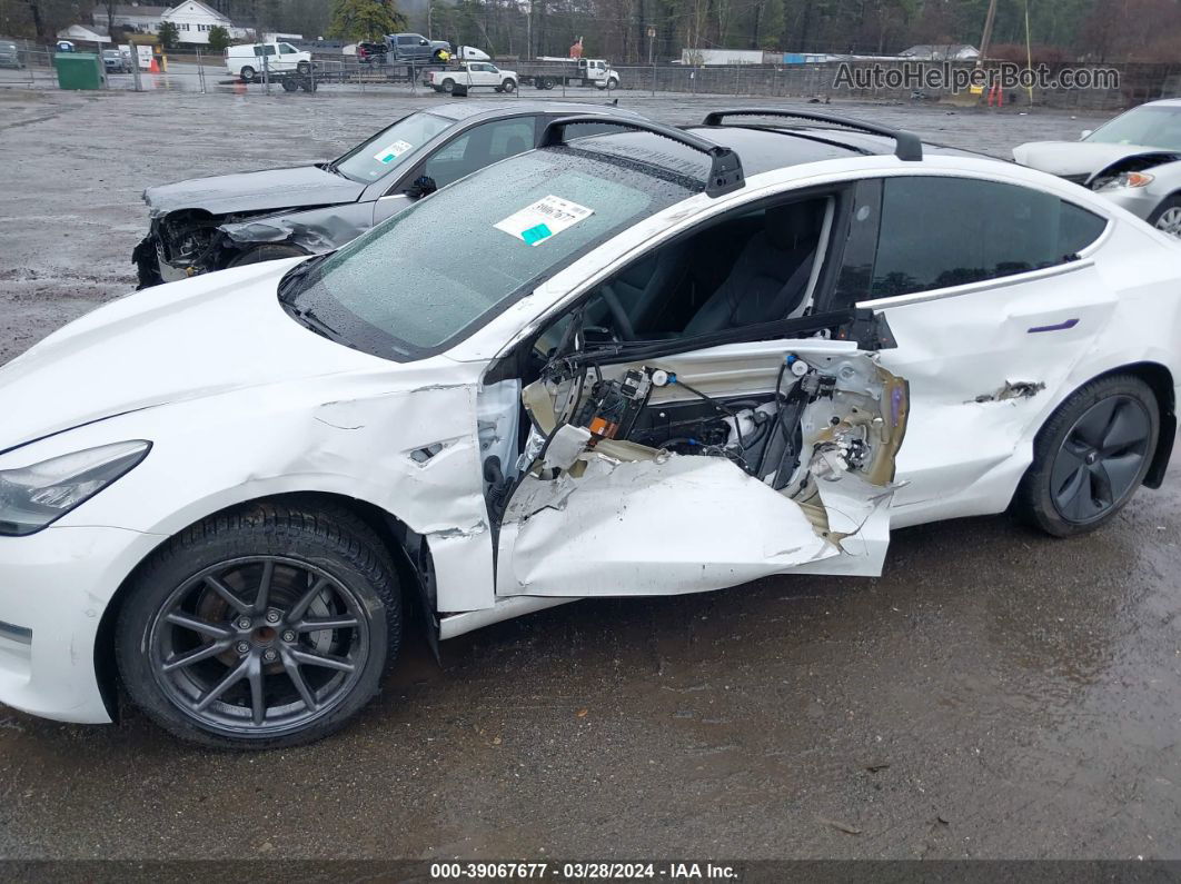 2019 Tesla Model 3 Long Range/mid Range/standard Range/standard Range Plus White vin: 5YJ3E1EA5KF307139