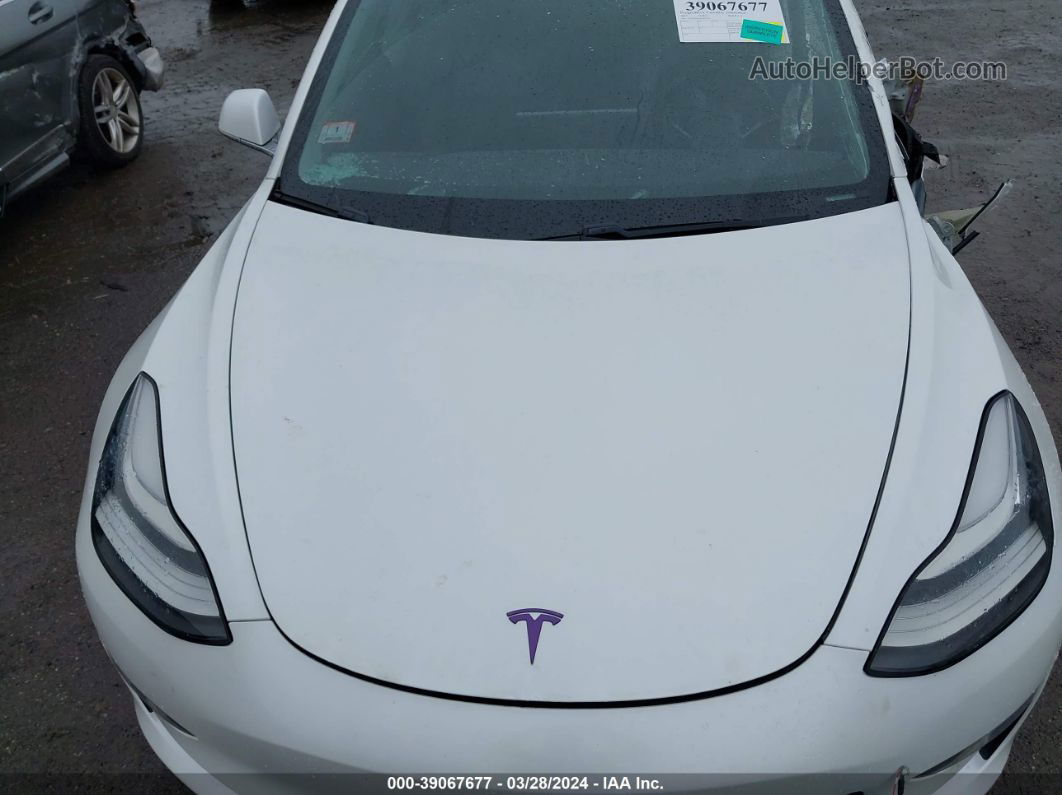 2019 Tesla Model 3 Long Range/mid Range/standard Range/standard Range Plus White vin: 5YJ3E1EA5KF307139