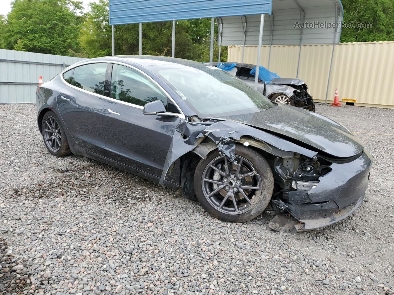 2019 Tesla Model 3  Blue vin: 5YJ3E1EA5KF308341