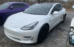 2019 Tesla Model 3  White vin: 5YJ3E1EA5KF309957