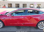 2019 Tesla Model 3 Range Red vin: 5YJ3E1EA5KF314530