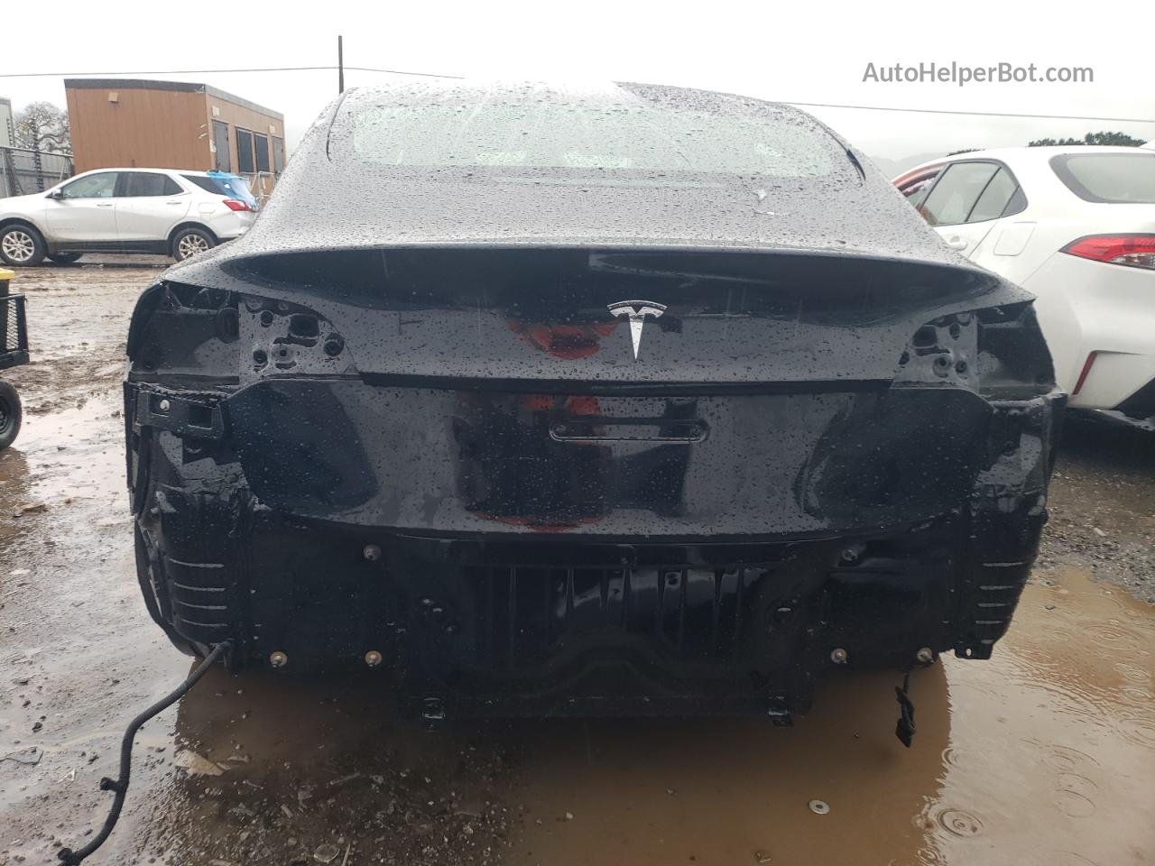 2019 Tesla Model 3  Черный vin: 5YJ3E1EA5KF314673