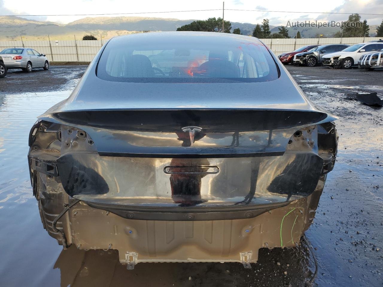 2019 Tesla Model 3  Black vin: 5YJ3E1EA5KF397909