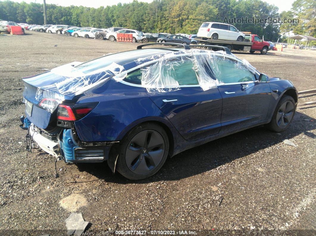 2019 Tesla Model 3 Range Синий vin: 5YJ3E1EA5KF400923