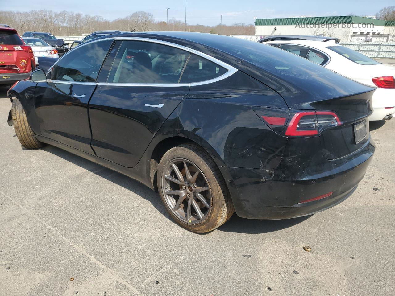 2019 Tesla Model 3  Black vin: 5YJ3E1EA5KF415809