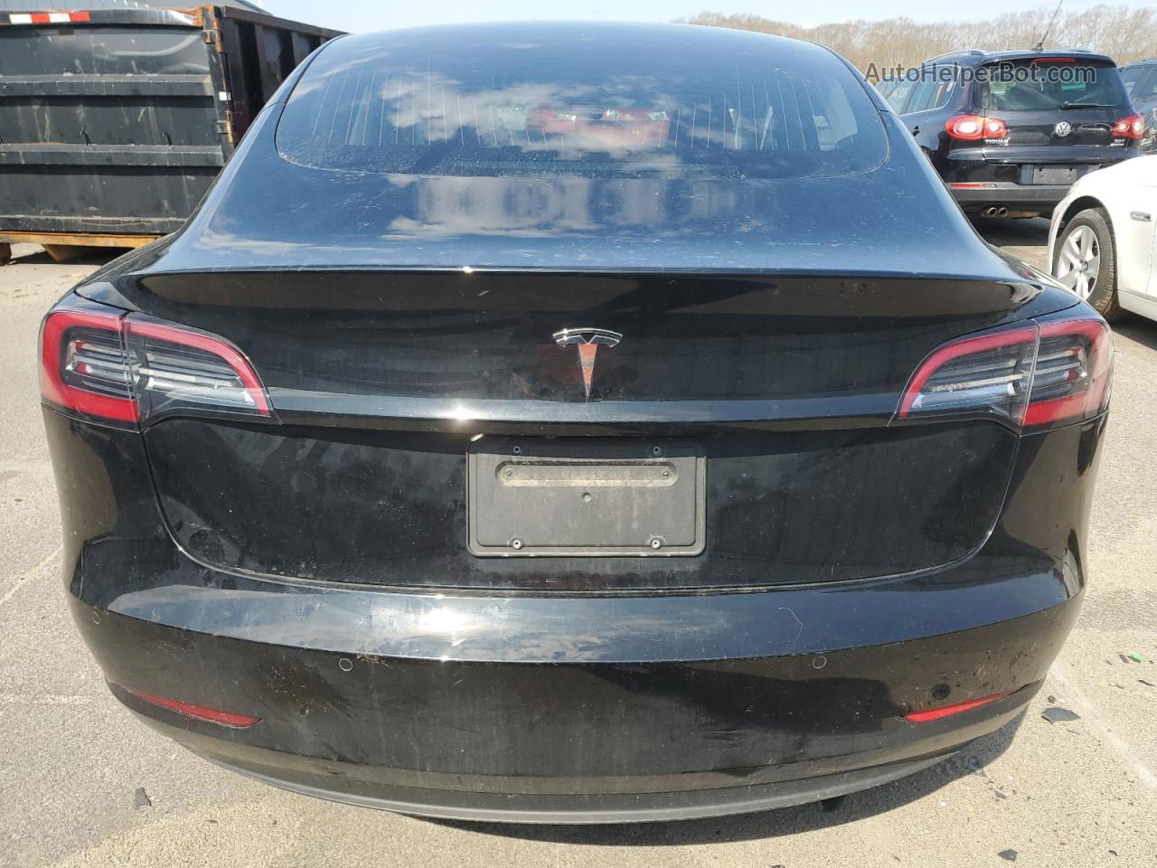 2019 Tesla Model 3  Black vin: 5YJ3E1EA5KF415809