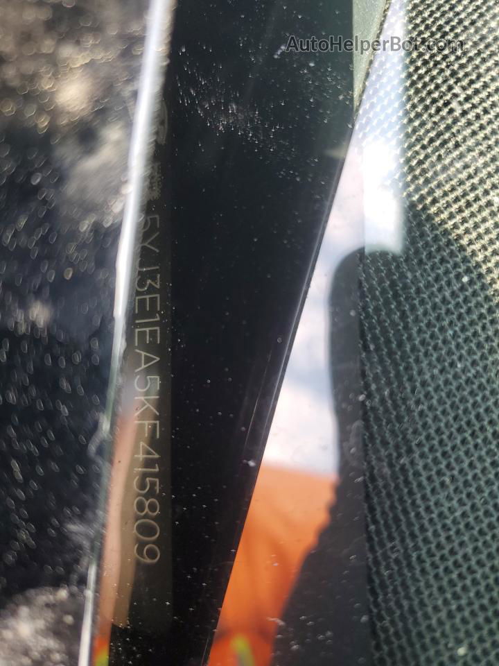 2019 Tesla Model 3  Black vin: 5YJ3E1EA5KF415809