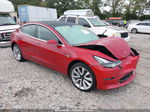 2019 Tesla Model 3 Range Red vin: 5YJ3E1EA5KF428382