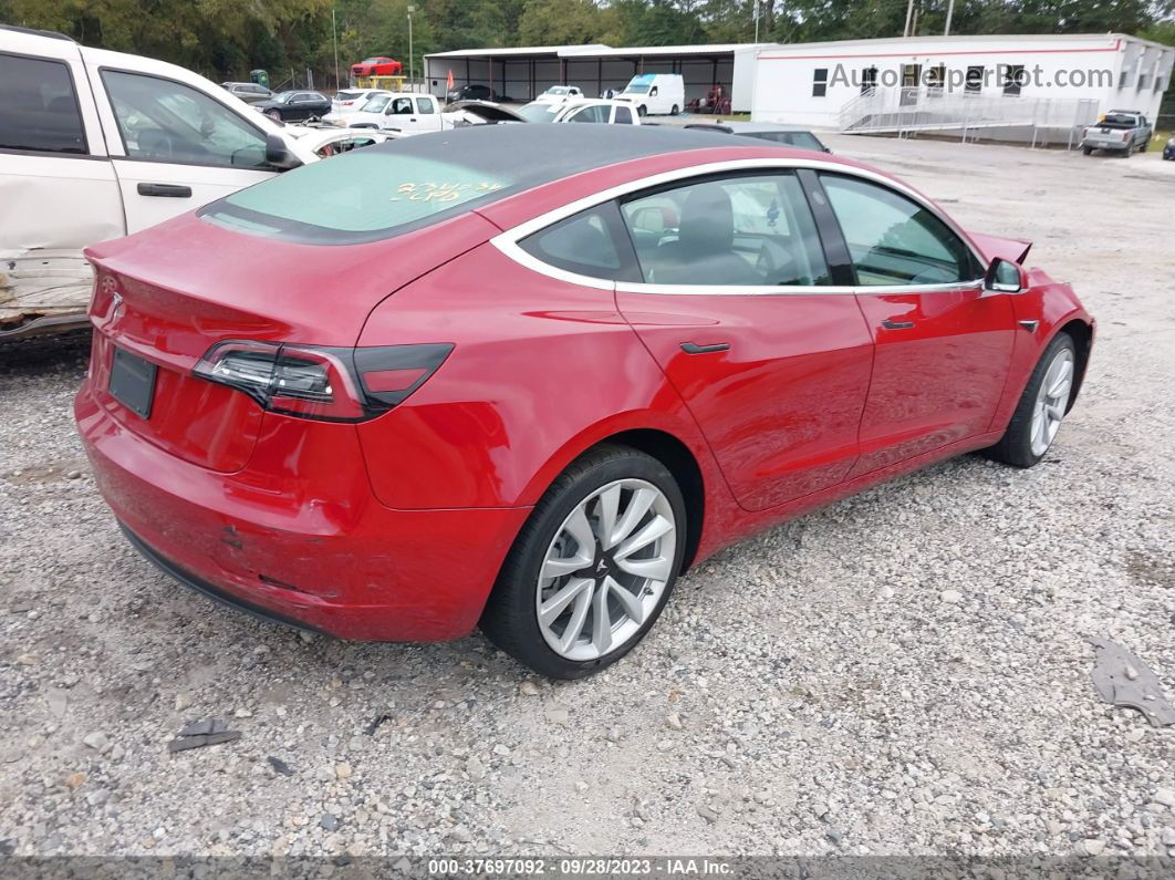 2019 Tesla Model 3 Range Red vin: 5YJ3E1EA5KF428382