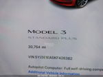2019 Tesla Model 3 Range Red vin: 5YJ3E1EA5KF428382