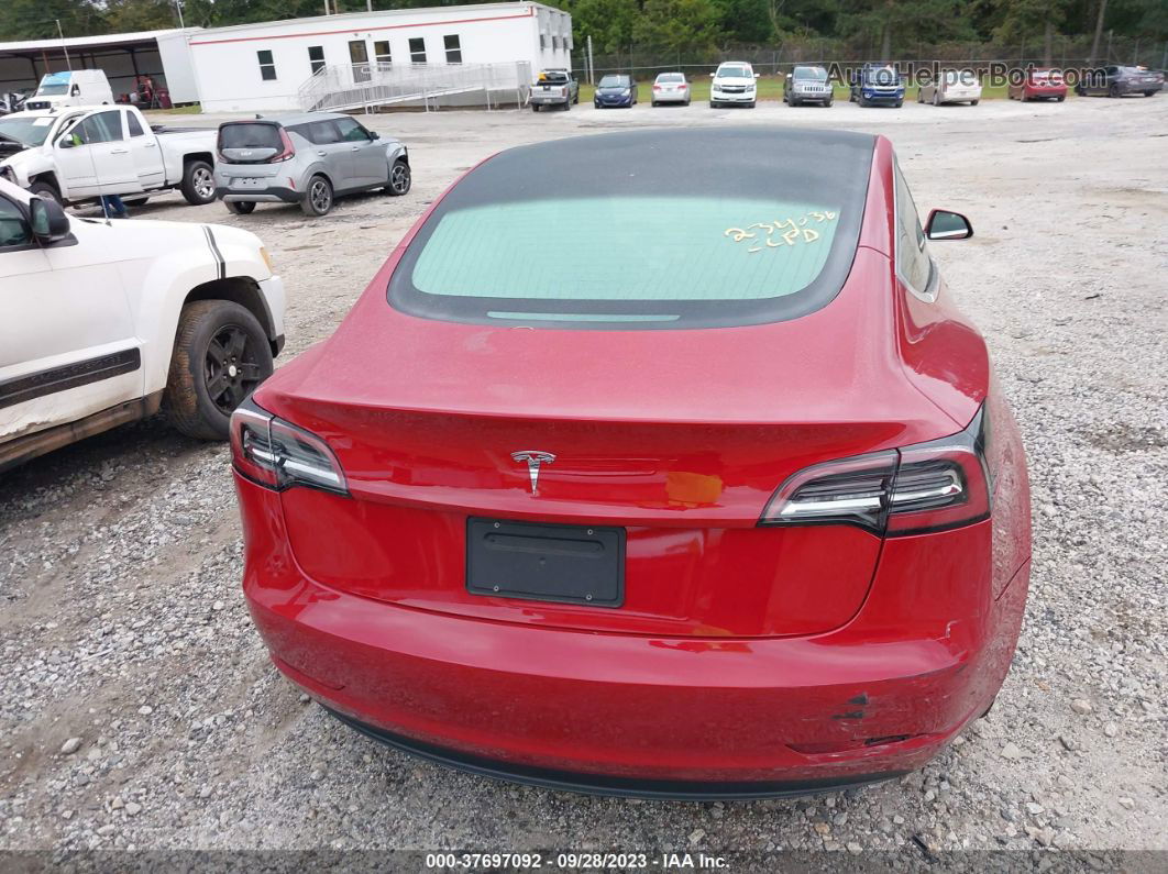 2019 Tesla Model 3 Range Red vin: 5YJ3E1EA5KF428382