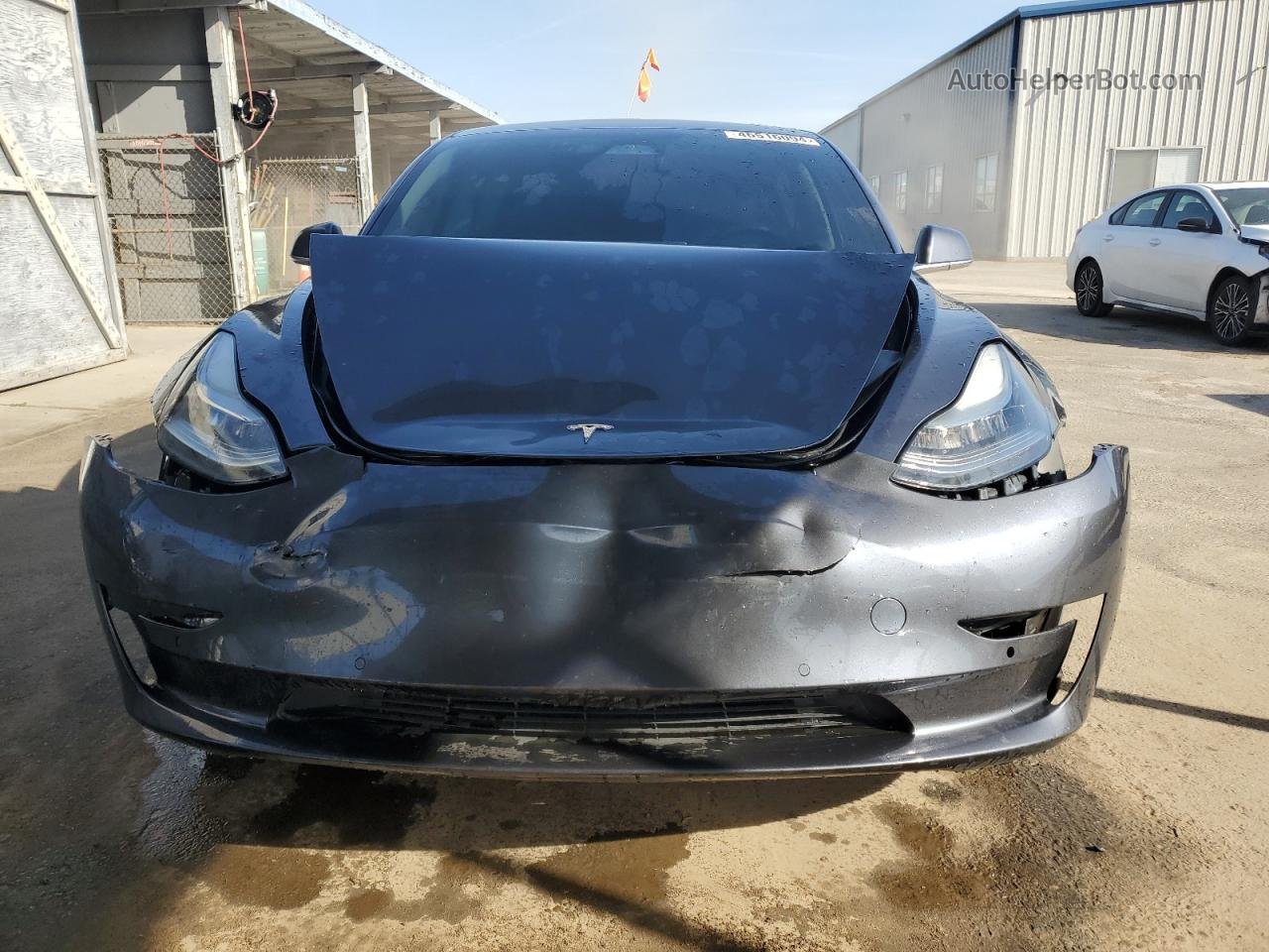 2019 Tesla Model 3  Серый vin: 5YJ3E1EA5KF464251