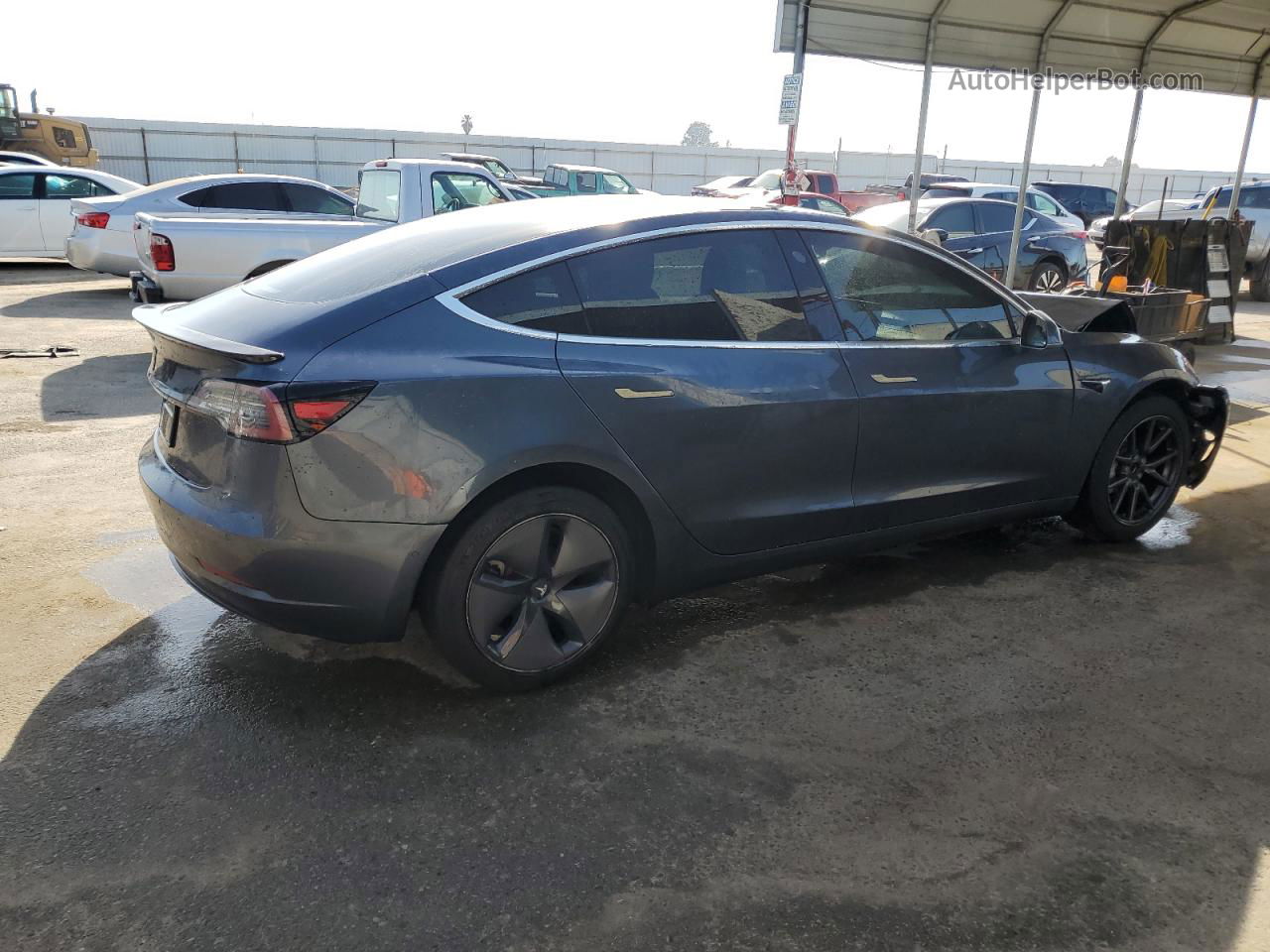 2019 Tesla Model 3  Серый vin: 5YJ3E1EA5KF464251