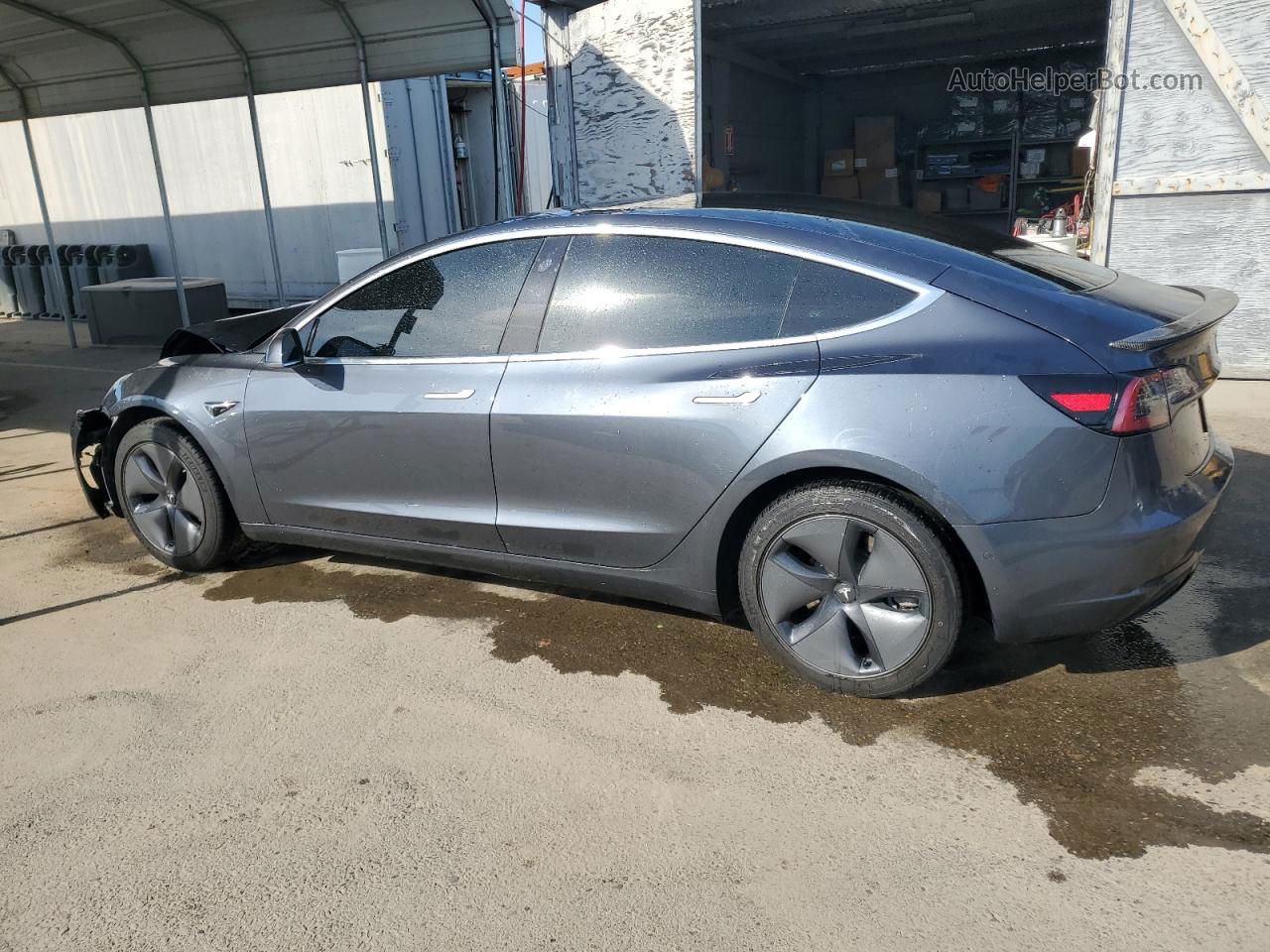 2019 Tesla Model 3  Gray vin: 5YJ3E1EA5KF464251