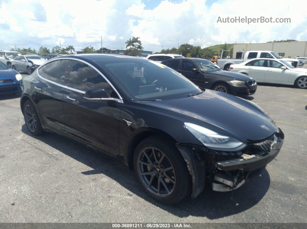 2020 Tesla Model 3 Standard Range Черный vin: 5YJ3E1EA5LF504281