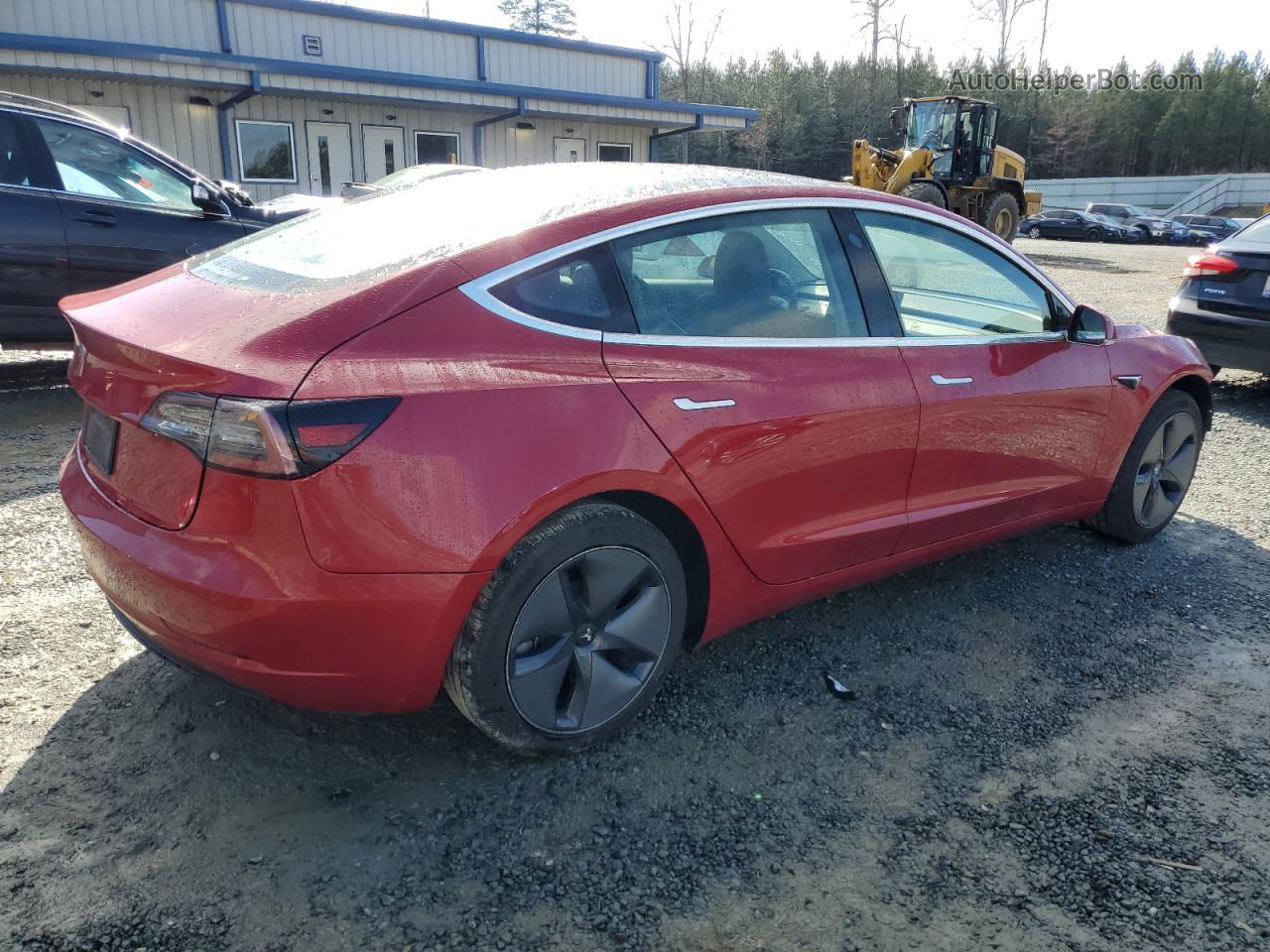 2020 Tesla Model 3  Red vin: 5YJ3E1EA5LF606521