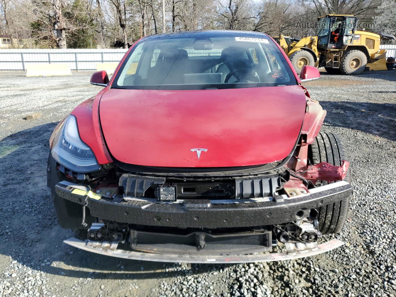 2020 Tesla Model 3  Red vin: 5YJ3E1EA5LF606521