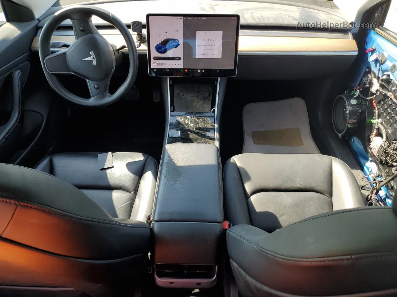 2020 Tesla Model 3  Blue vin: 5YJ3E1EA5LF631080