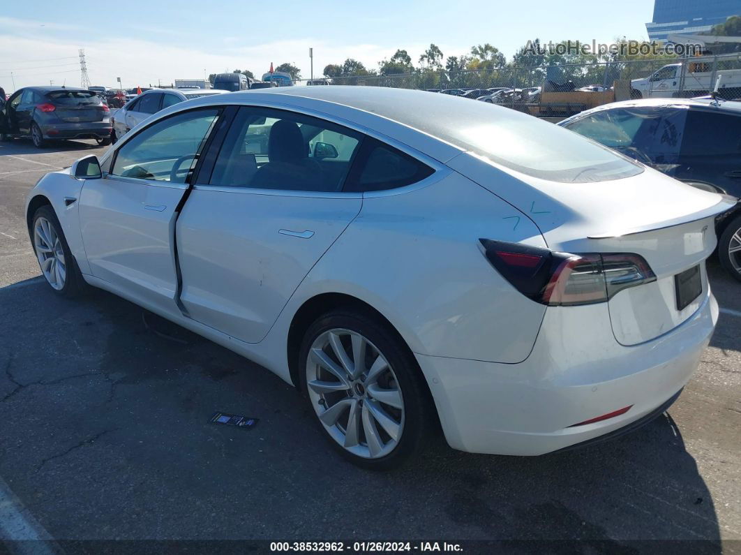 2020 Tesla Model 3 Standard Range Plus Rear-wheel Drive/standard Range Rear-wheel Drive White vin: 5YJ3E1EA5LF634125