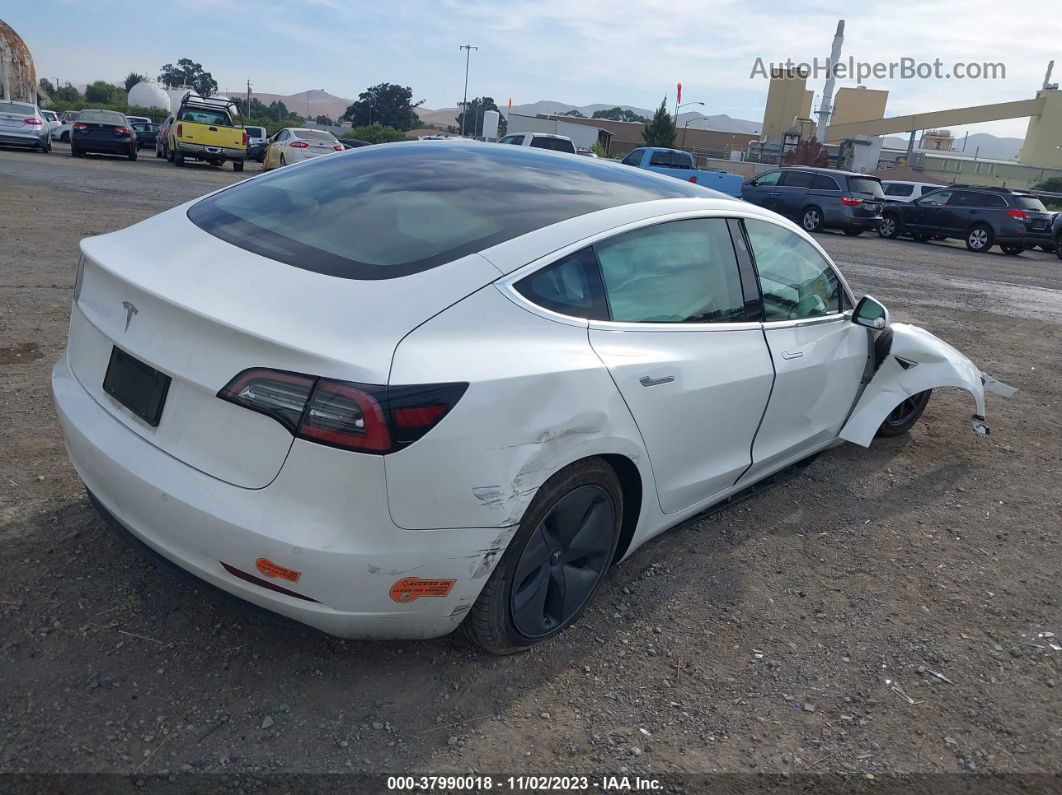 2020 Tesla Model 3 Standard Range Plus Rear-wheel Drive/standard Range Rear-wheel Drive White vin: 5YJ3E1EA5LF644847